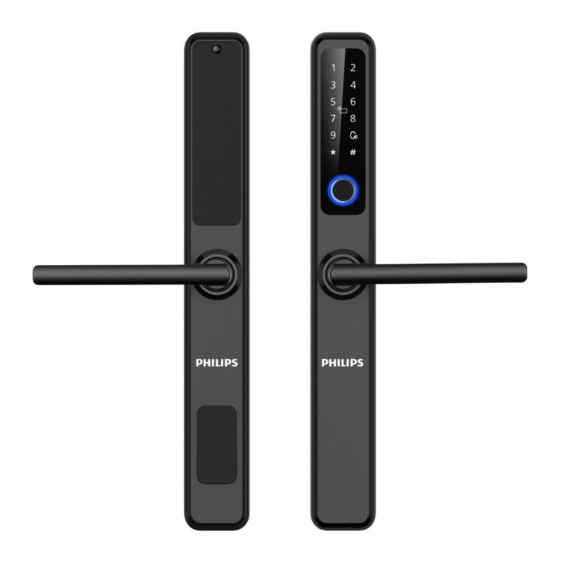 Khóa vân tay cửa nhôm kính Philips DDL608-5HWS