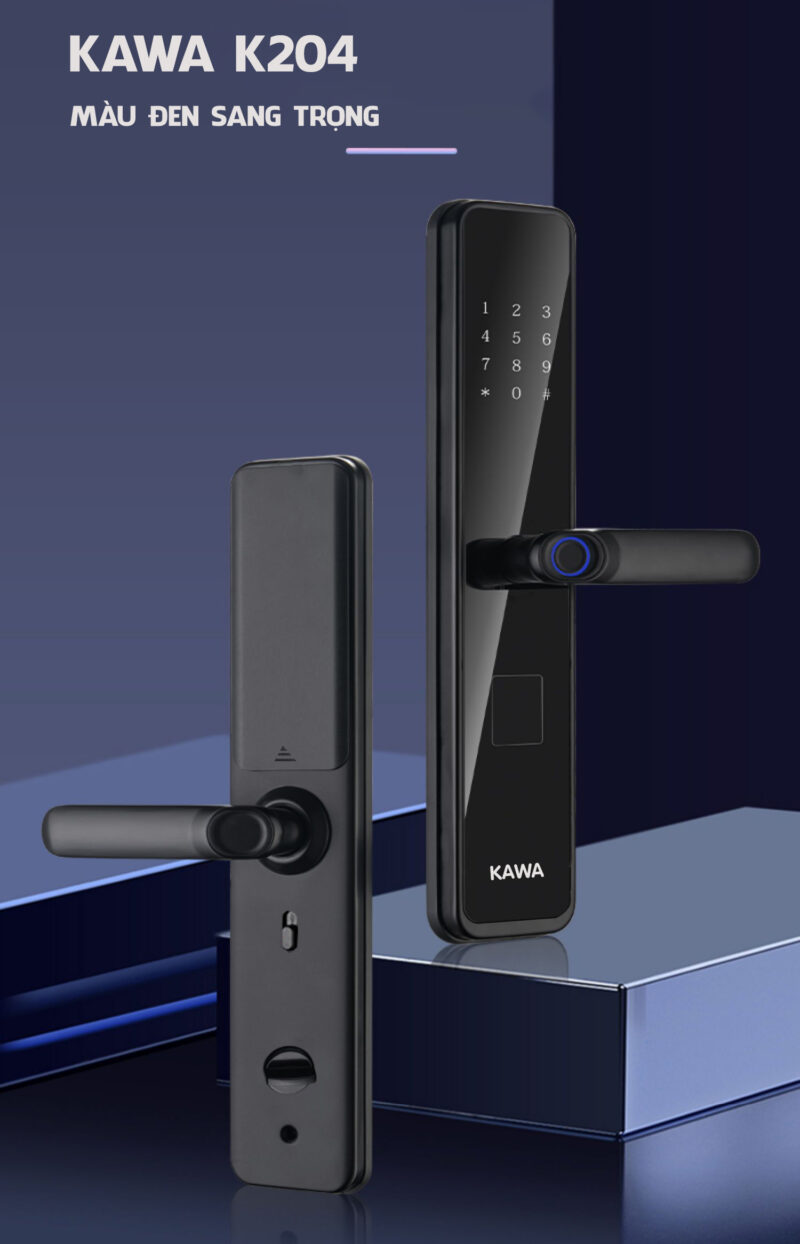 Khóa cửa vân tay KAWA-K204 - Ảnh 2