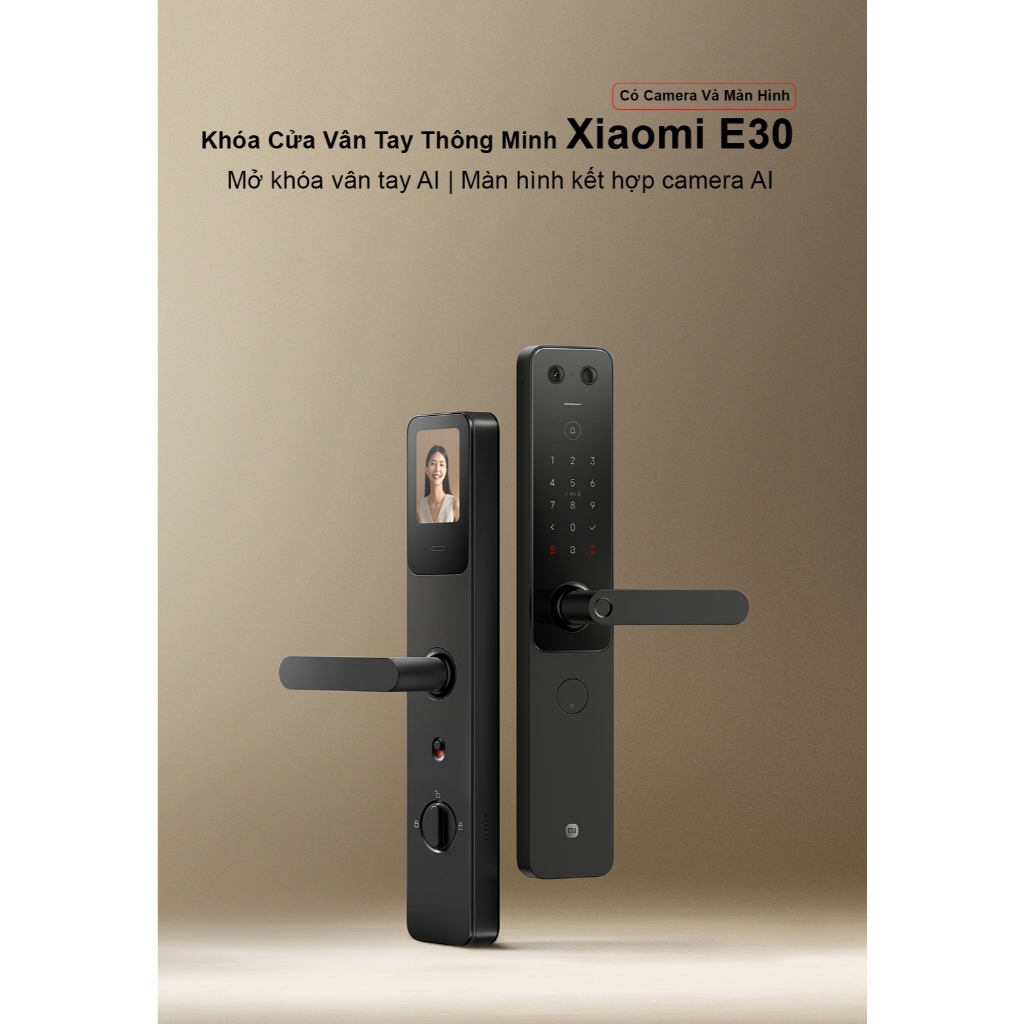 Khóa Cửa Thông Minh Xiaomi E30 - Ảnh 2