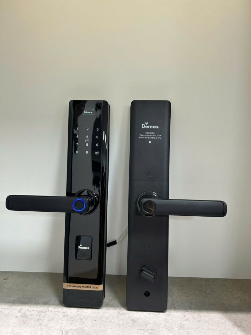 Khoá cửa vân tay Demax EL619 BN App Wifi của Đức - Ảnh 3