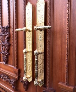 Alternative view of Khóa cửa vân tay đại sảnh KAWA-KDS01 mạ vàng 24k – (Bản wifi)