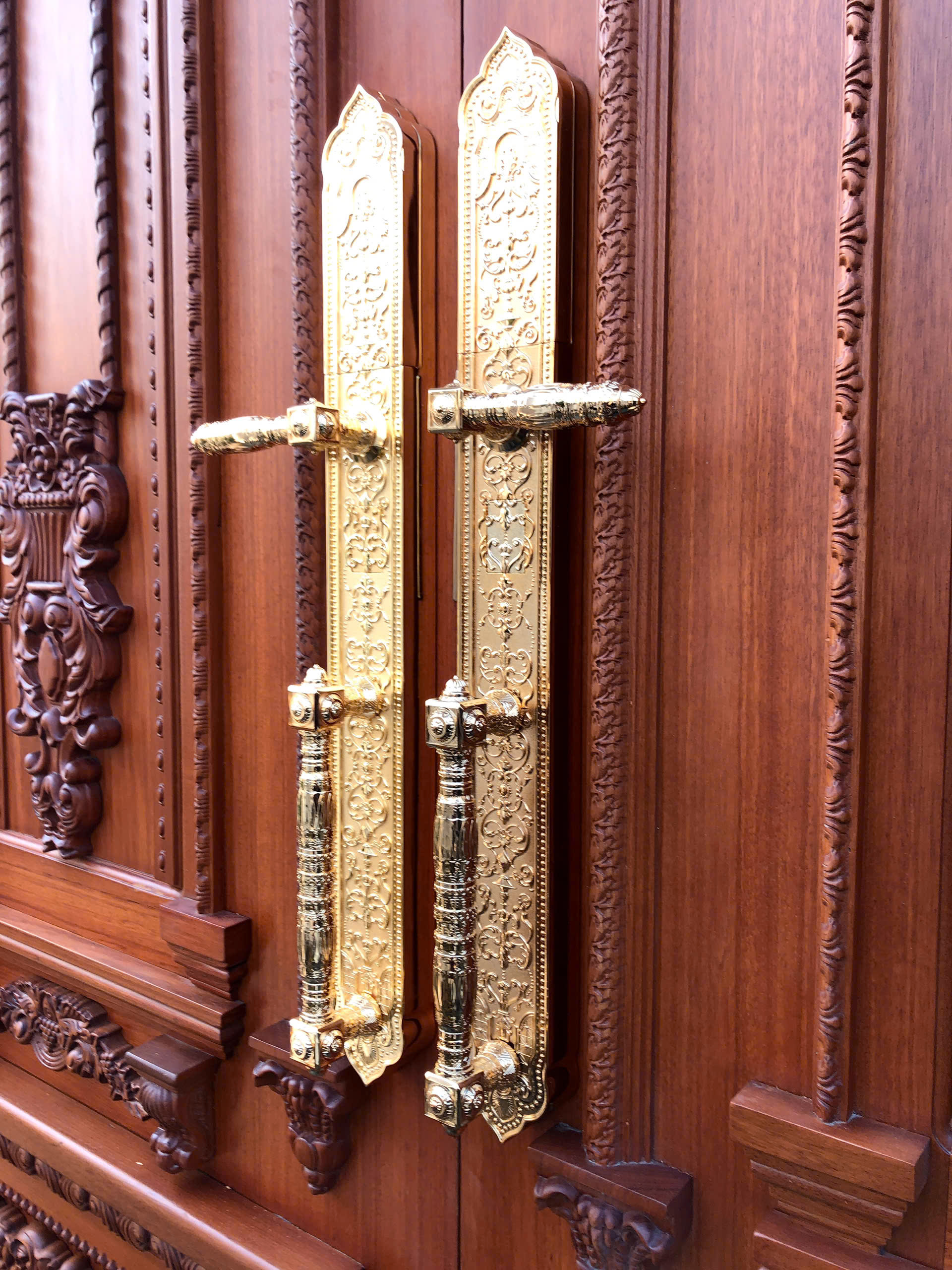 Khóa cửa vân tay đại sảnh KAWA-KDS01 mạ vàng 24k – (Bản wifi) - Ảnh 2