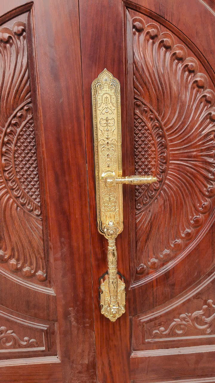 Khóa cửa vân tay đại sảnh KAWA-KDS04 đồng nguyên khối mạ vàng 24K – (Bản wifi) - Ảnh 5