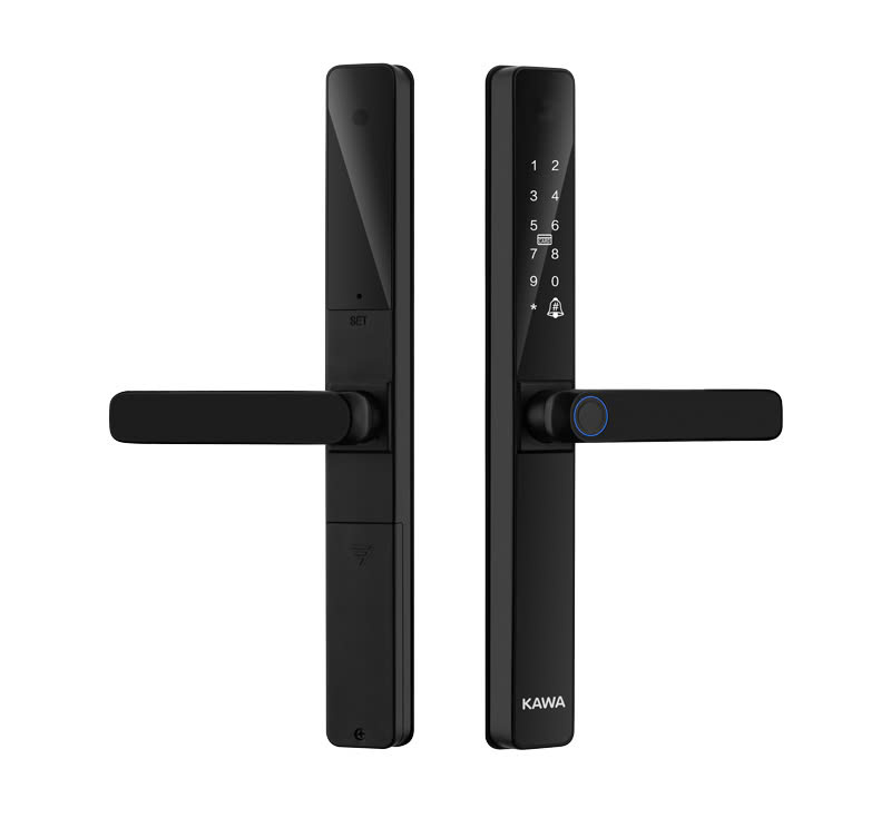 Khóa cửa nhôm kính vân tay Kawa KN106